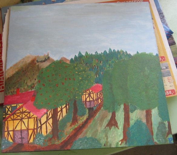 6. �bungen-Bauernhof mit Hase