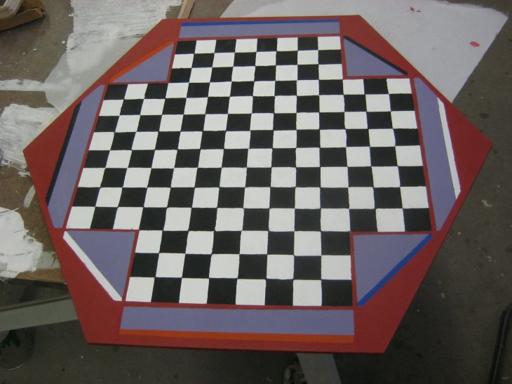 Schachbrett R�ckseite