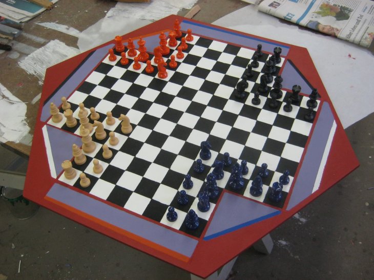 Schachbrett Stellprobe 2 R�ckseite